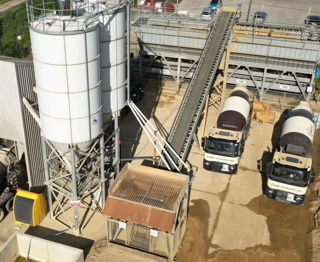 Written client testimonial from Clubb, Sand and Gravel with image of MD, Larry Dale