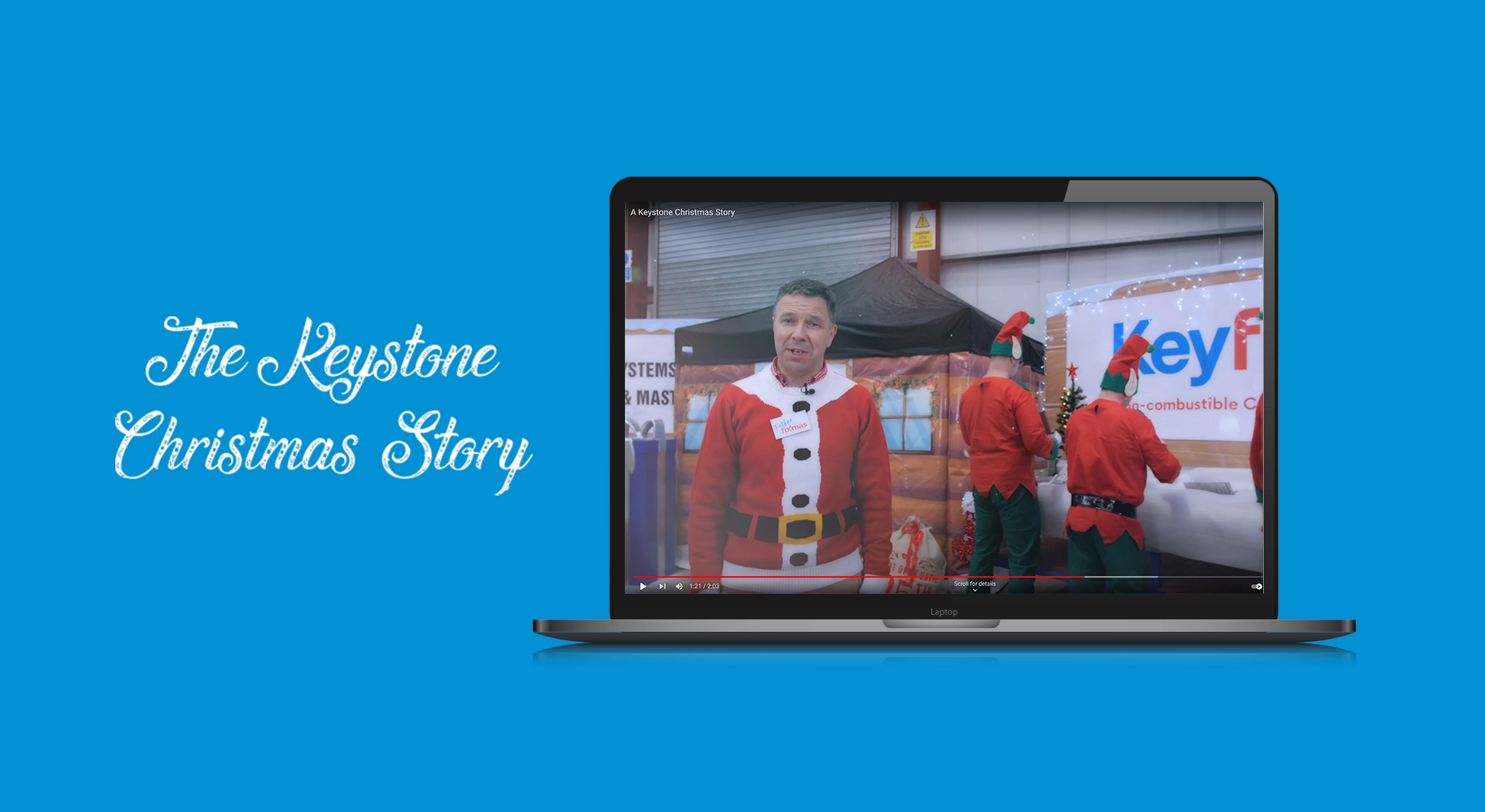 Fabrick's video team deliver The Keystone Christmas Story